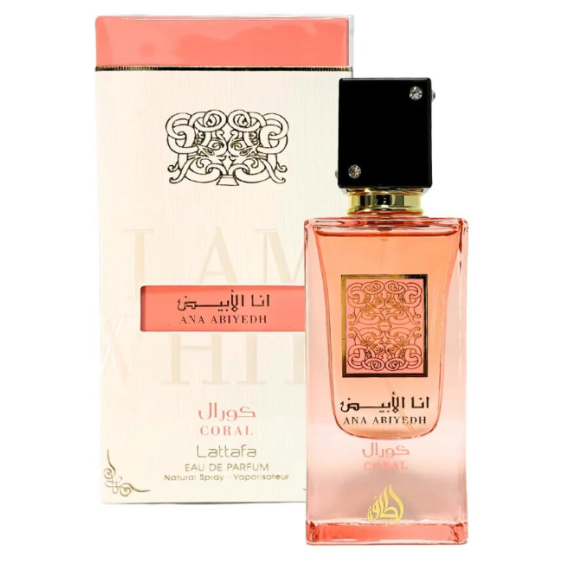Lattafa Ana Abiyedh Coral Apă de parfum Unisex EDP