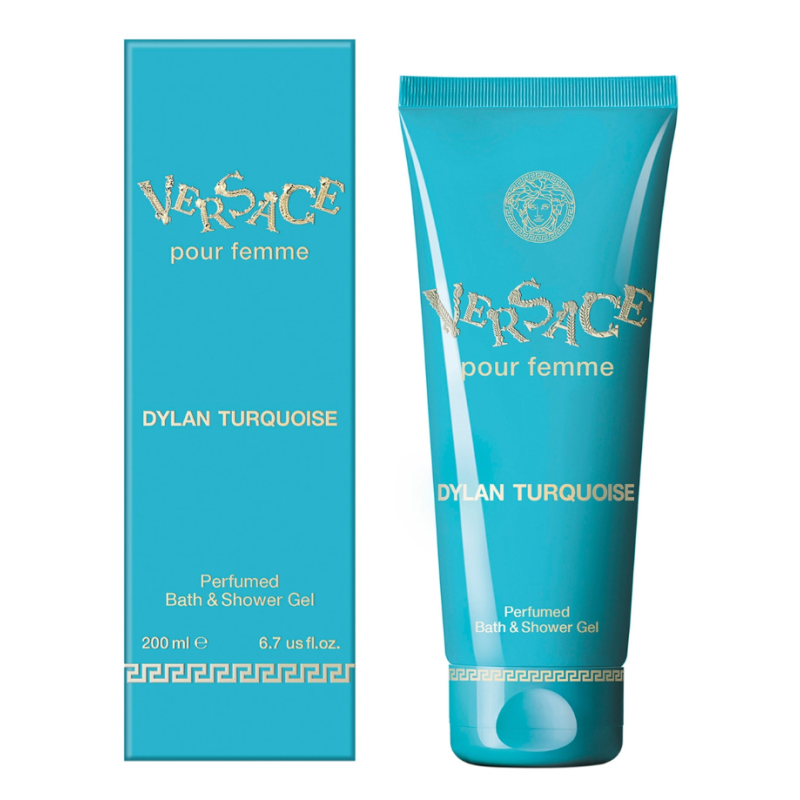 Versace Dylan Turquoise Gel de baie și duș pentru femei Volum 200 ml