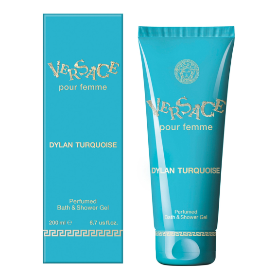 Versace Dylan Turquoise Gel de baie și duș pentru femei