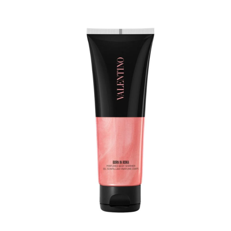 Valentino Born In Roma Gel de corp pentru femei cu efect strălucitor fără ambalaj Volum 125 ml