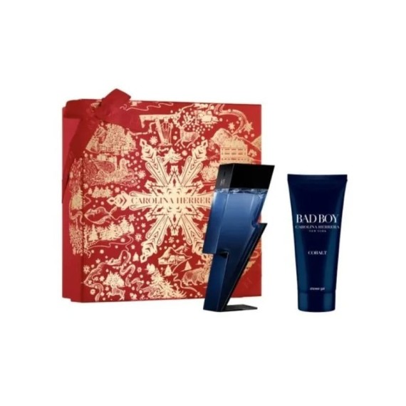 Carolina Herrera Bad Boy Cobalt Elixir Set cadou pentru Bărbați