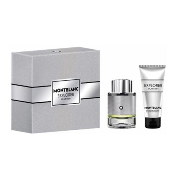 Mont Blanc Explorer Platinum Set cadou pentru bărbați