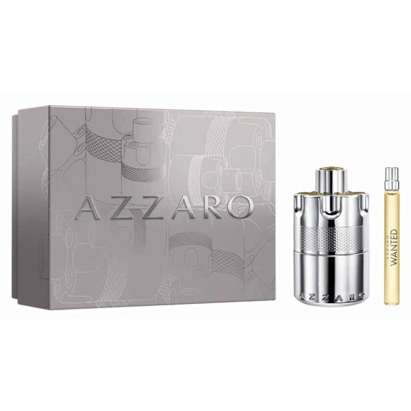 Azzaro Wanted Eau De Parfum Set de cadou pentru bărbați Volum EDP 100 ml + EDP Mini 10 ml