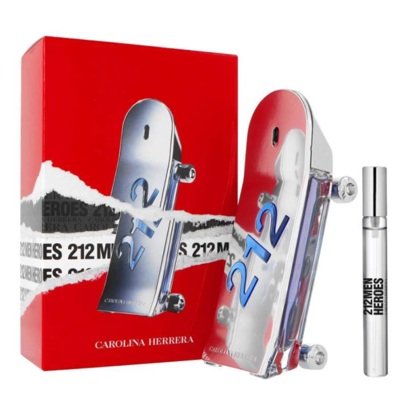 Carolina Herrera 212 Men Heroes Set cadou pentru bărbați