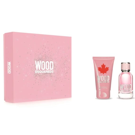Set cadou Dsquared Wood For Her pentru femei
