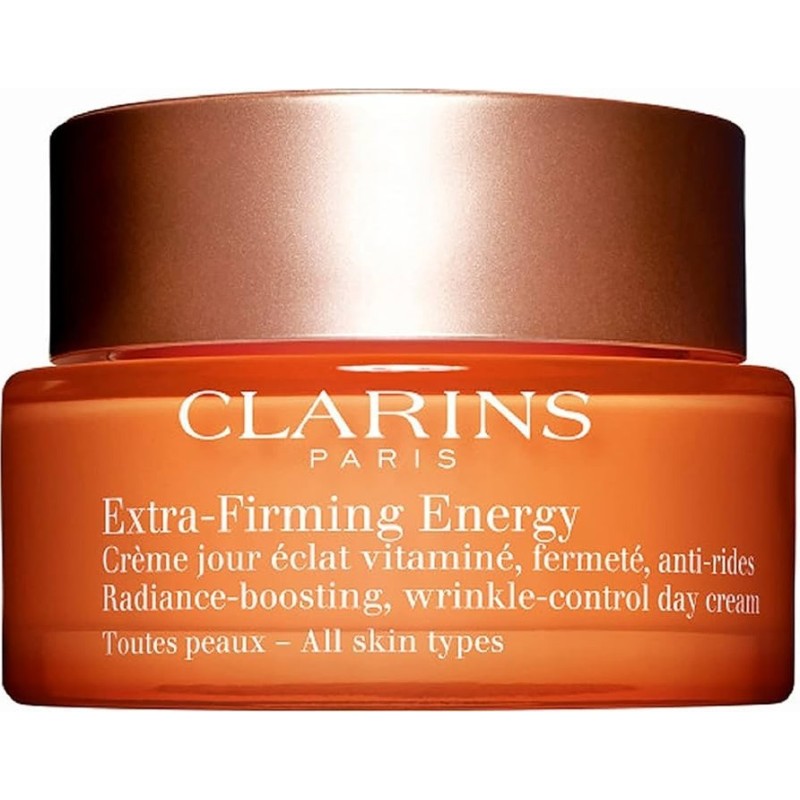 Clarins Cremă de zi Extra Firming Energy Cremă de zi energizantă și iluminatoare pentru față, Tester Volum 50 ml