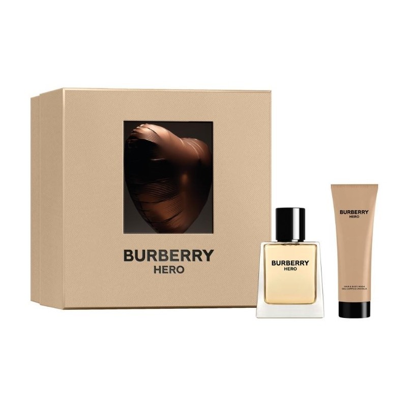 Burberry Hero Set cadou pentru bărbați Volum 50 ml EDT + gel de duș 75 ml