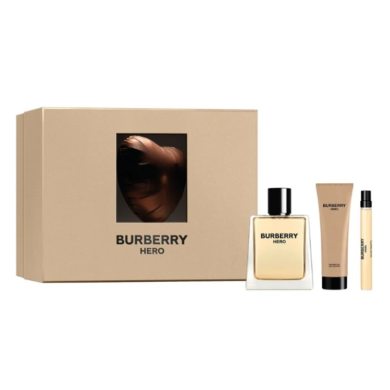 Burberry Hero Set cadou pentru bărbați Volum EDT 100 ml + 75 ml gel de duș + EDT 10 ml