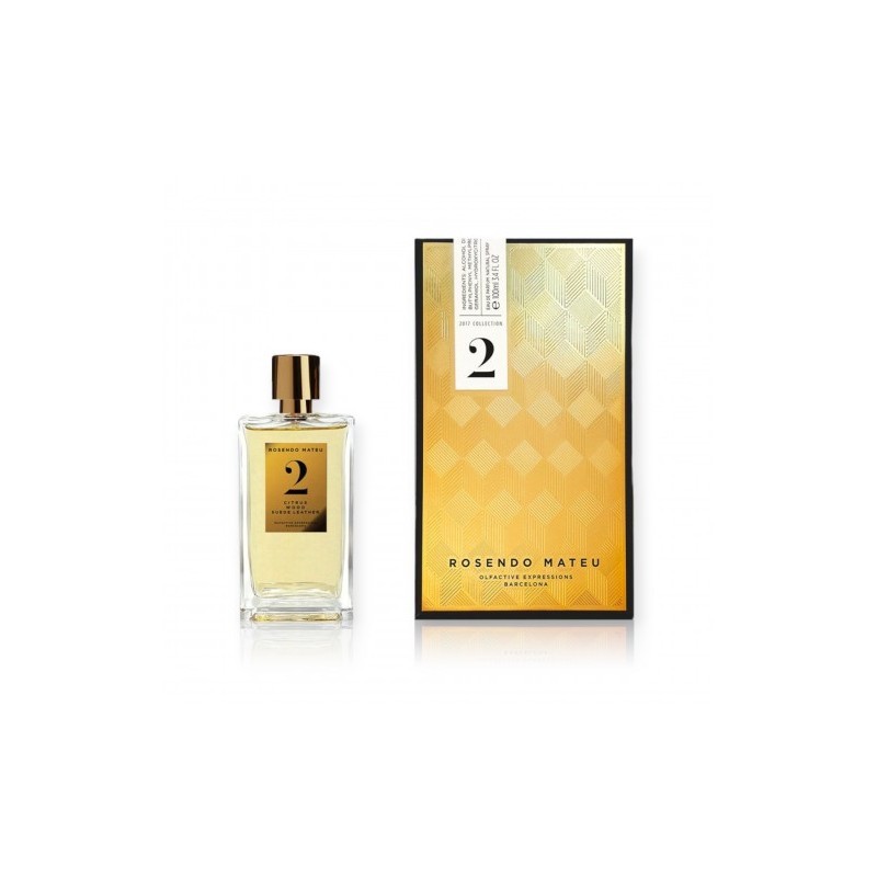 Rosendo Mateu Nº 2 Citrice, lemn, piele de căprioară Apa de parfumUnisex EDP Volum 100 ml