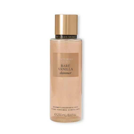 Victoria`s Secret Bare Vanilla Shimmer cu efect de strălucire Spray de corp pentru femei