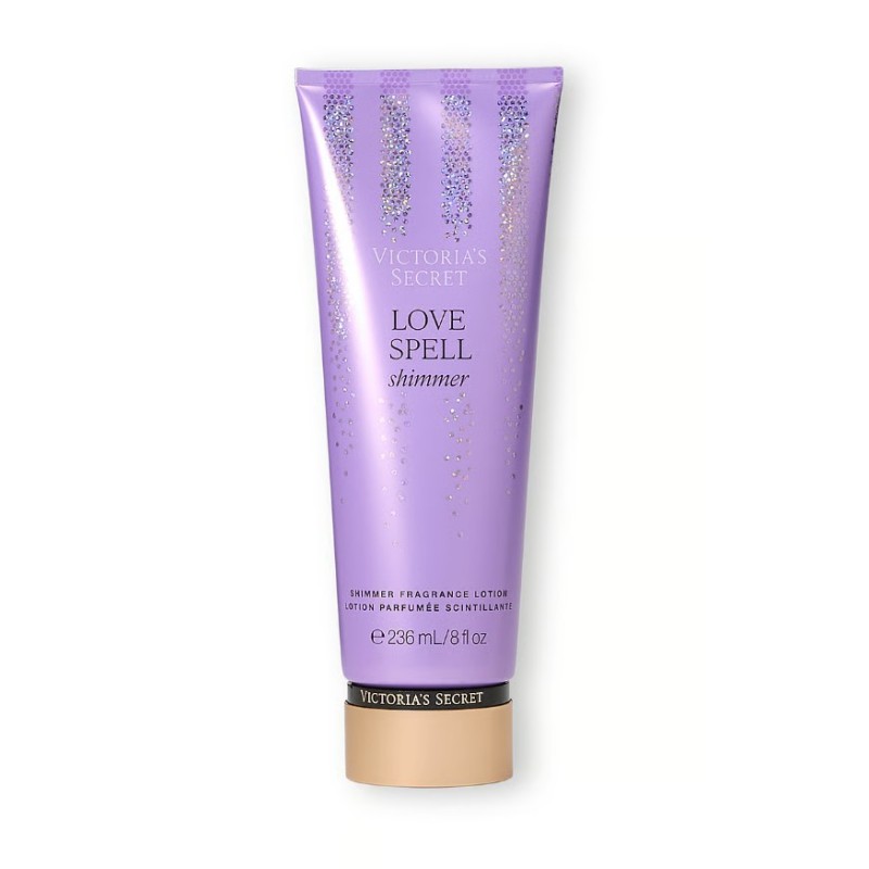 Victoria`s Secret Love Spell Loțiune de corp pentru femei Shimmer cu efect de strălucire Volum 236 ml