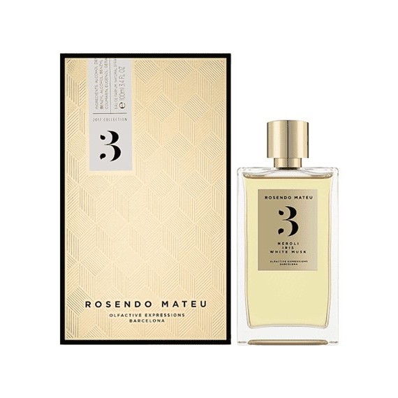 Rosendo Mateu Nº 3 Neroli, iris, mosc alb Apa de parfum Unisex EDP