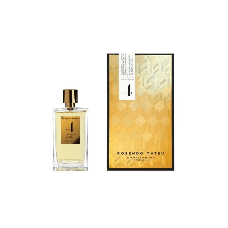 Rosendo Mateu Nº 4 Șofran, Oud, Vanilie Apa de parfum Unisex EDP Volum 100 ml