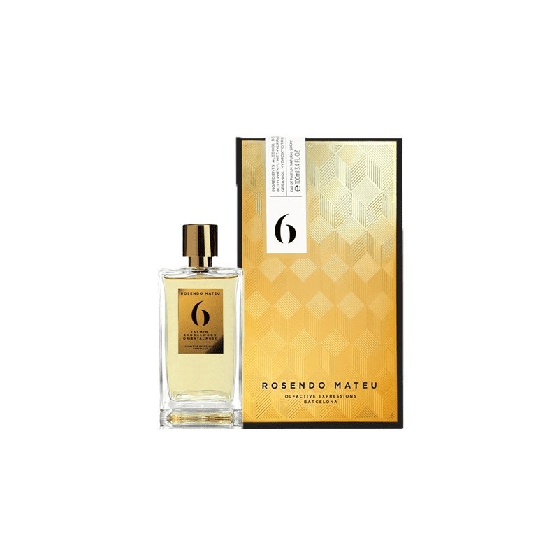 Rosendo Mateu Nº 6 Jasmin, lemn de santal, mosc oriental Apa de parfum Unisex EDP Volum 100 ml