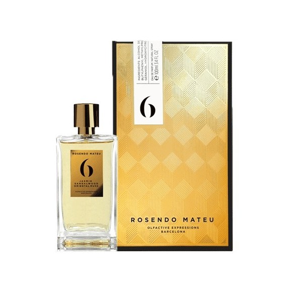Rosendo Mateu Nº 6 Jasmin, lemn de santal, mosc oriental Apa de parfum Unisex EDP