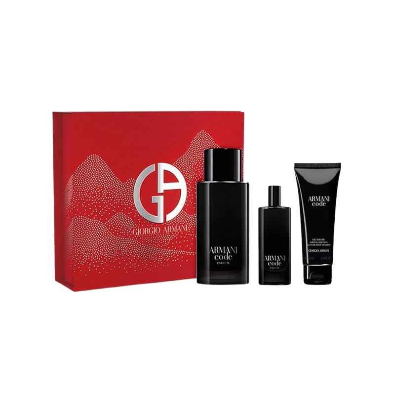 Armani Code Le Parfum Set cadou pentru bărbați Volum parfum 125 ml + parfum 15 ml + gel de duș 75 ml