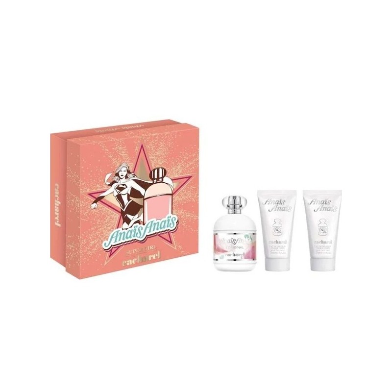 Cacharel Anais Anais L`Original Set cadou pentru femei Volum EDT 100 ml + 2 x 50 ml loțiune de corp