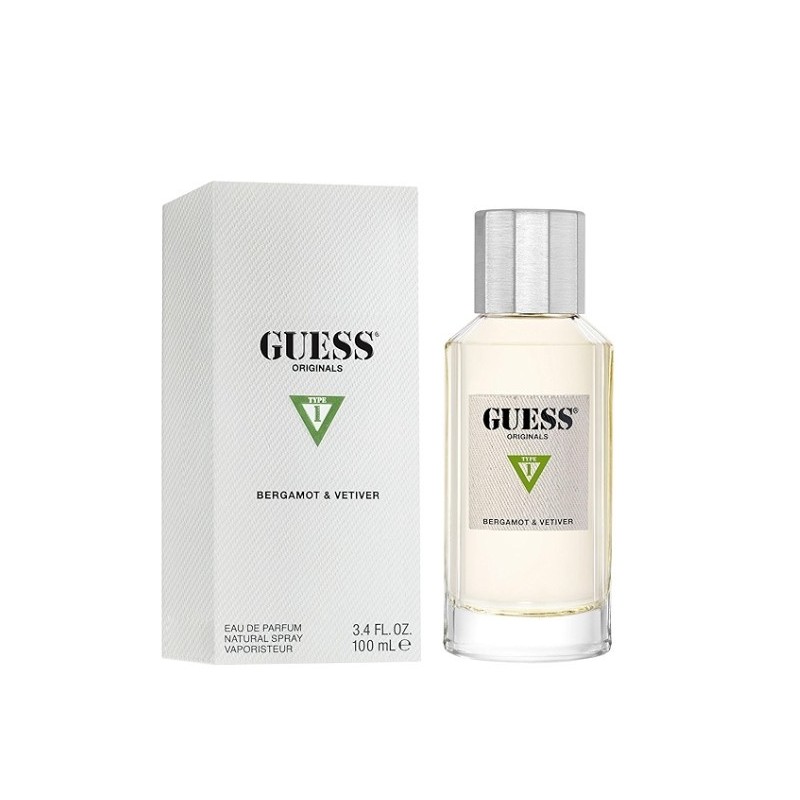 Guess Originals Type1: Bergamot & Vetiver Apa de parfum Unisex EDP