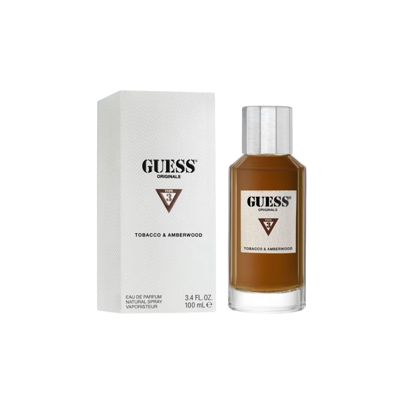 Guess Originals Type3: Tobacco & Amberwood Apa de parfum Unisex EDP