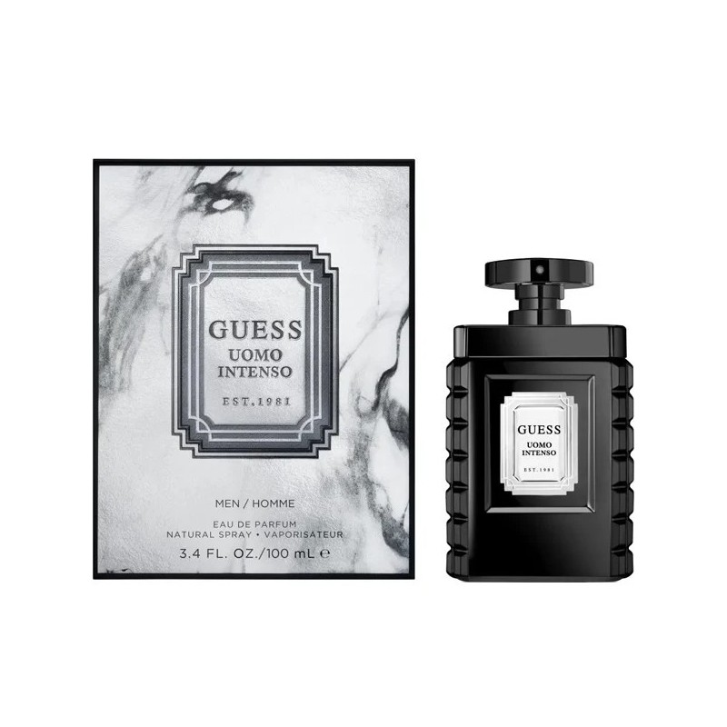Guess Uomo Intenso Eau de Parfum pentru bărbați EDP Volum 100 ml
