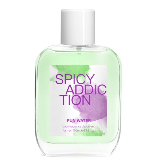 Fun Water Spicy Addiction Spray de corp pentru bărbați