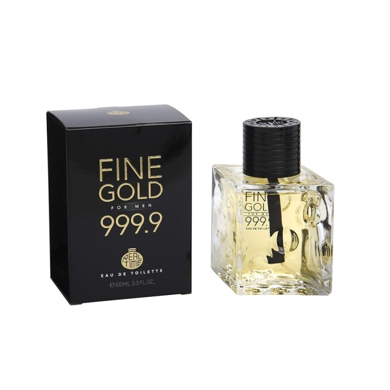 Real Time Fine Gold 999 Apă de toaletă pentru Bărbați EDT Volum 100 ml