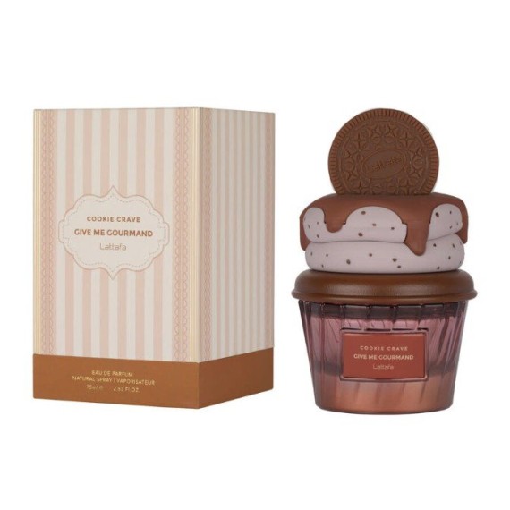 Lattafa Give Me Gourmand Cookie Crave Eau de Parfum pentru femei EDP