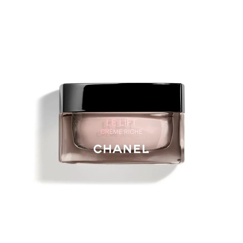 Chanel Le Lift Crème Riche Face and Neck Cream Cremă de zi pentru față și gât cu efect de netezire și fermitate Volum 50 ml