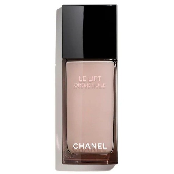 Chanel Le Lift Crème-Huile Face and Neck Oil-In-Cream Cremă pentru față și gât cu efect de netezire și fermitate