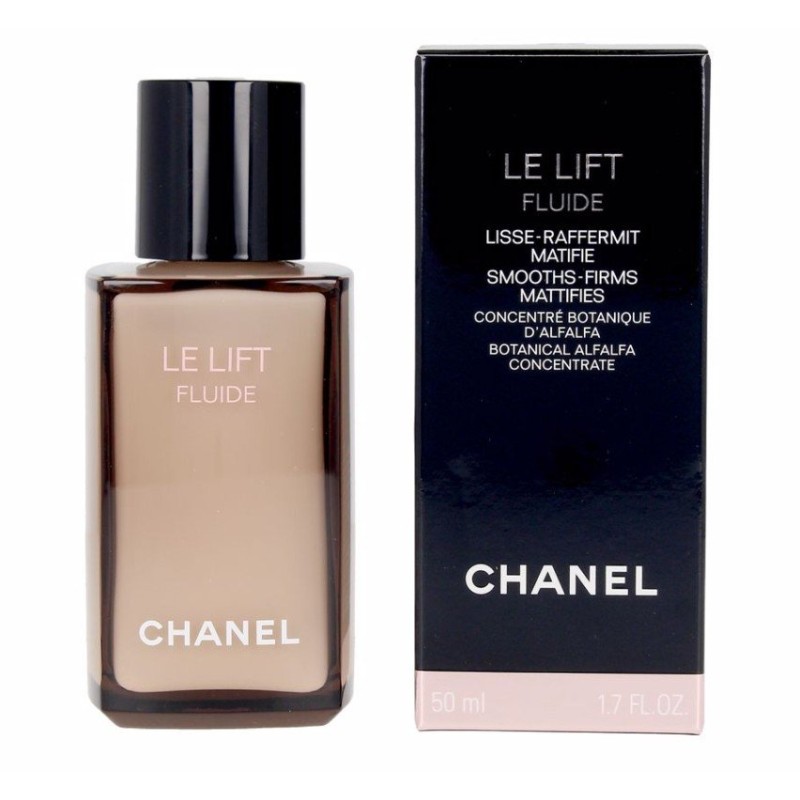 Chanel Le Lift Fluide Face and Neck Fluid ferm pentru față și gât cu efect matifiant