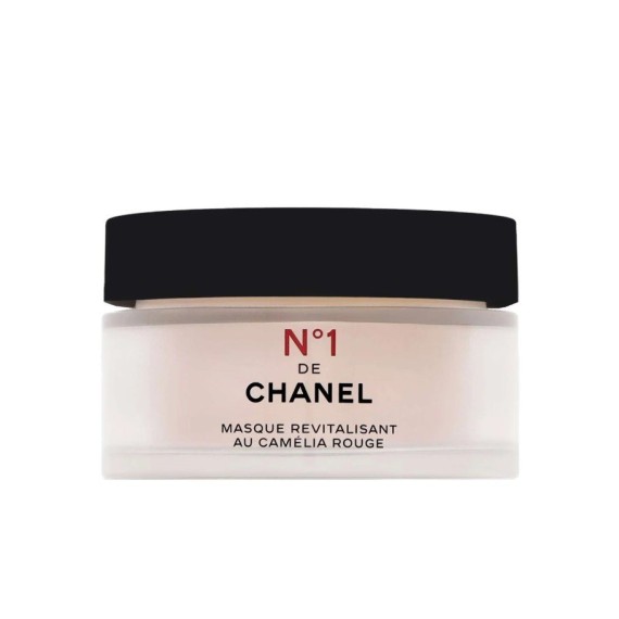 Chanel No.1 de Chanel Masque Revitalisant Au Camélia Rouge Mască exfoliantă pentru față cu efect de netezire