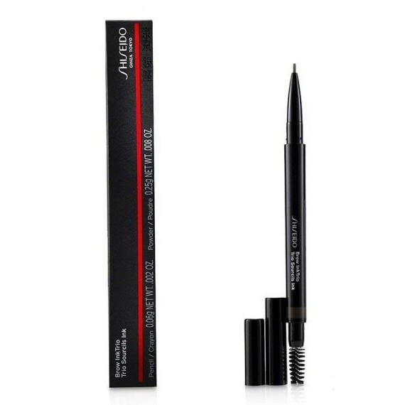 Shiseido Brow Ink Trio Pensulă, pudră și creion pentru sprâncene