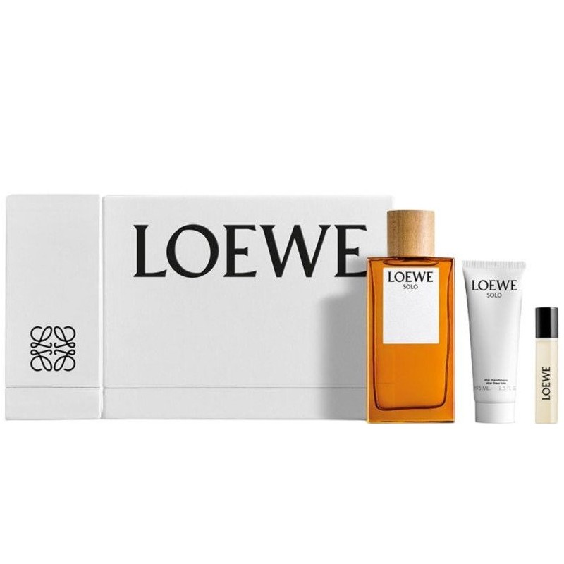 Loewe Solo Loewe Set cadou pentru bărbați Volum EDT 150 ml + EDT 10 ml + aftershave 75 ml