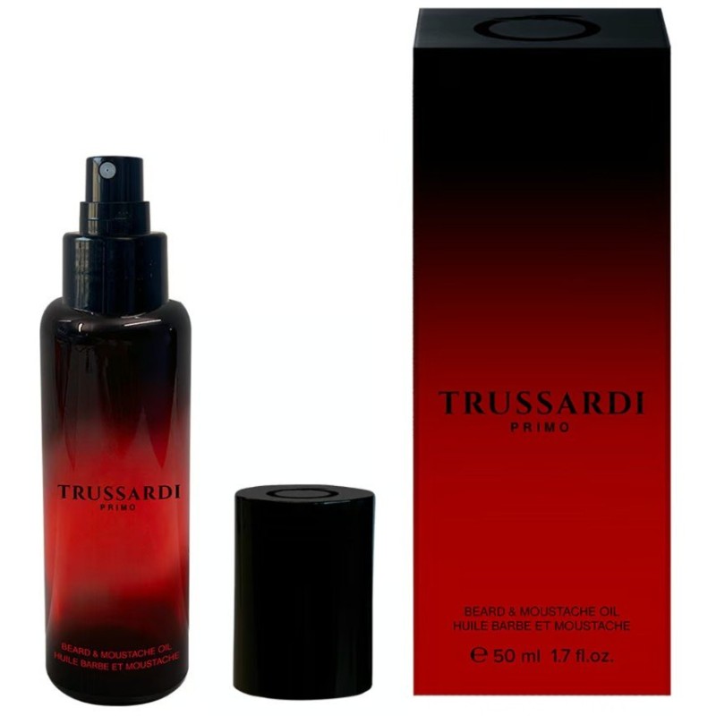 Trussardi Primo Beard & Moustache Oil Ulei pentru barbă și mustață Volum 50 ml