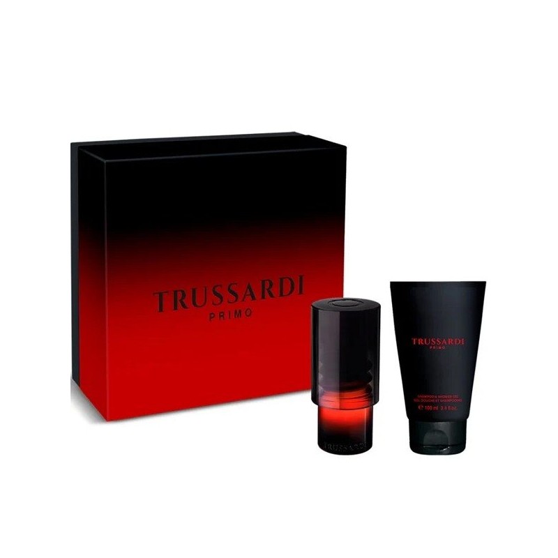 Trussardi Primo Set cadou pentru bărbați Volum 50 ml EDP + 100 ml gel de duș