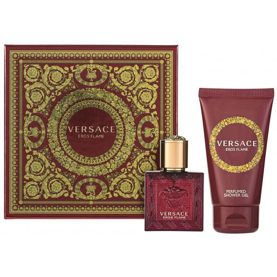 Set cadou Versace Eros Flame pentru bărbați