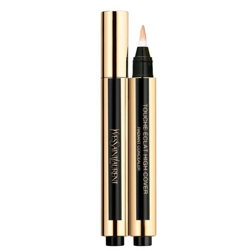 YSL Touche Eclat High Cover Radiant Concealer Corector cu acoperire ridicată Tester Volum 2 Luminous Ivory
