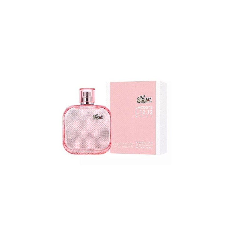 Lacoste L.12.12 Rose Sparkling Apă de toaletă pentru Femei EDT Volum 100 ml