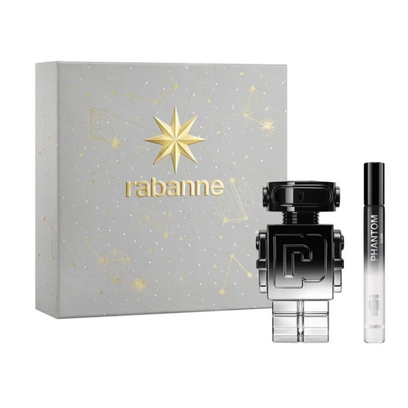 Rabanne Phantom Elixir Parfum IntenseSet cadou pentru Bărbați Volum 50 ml EDP + EDP 10 ml