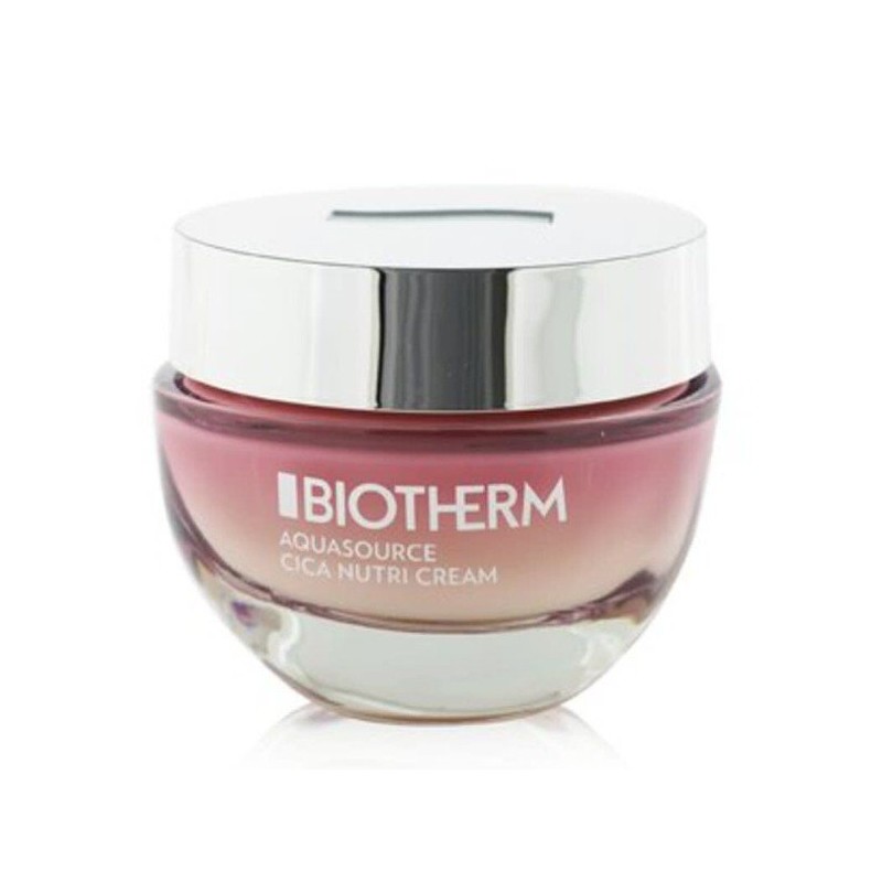 Biotherm Aquasource Cica Nutri Cream Cremă hrănitoare și calmantă pentru piele uscată și foarte uscată, sensibilă Tester Volum 50 ml