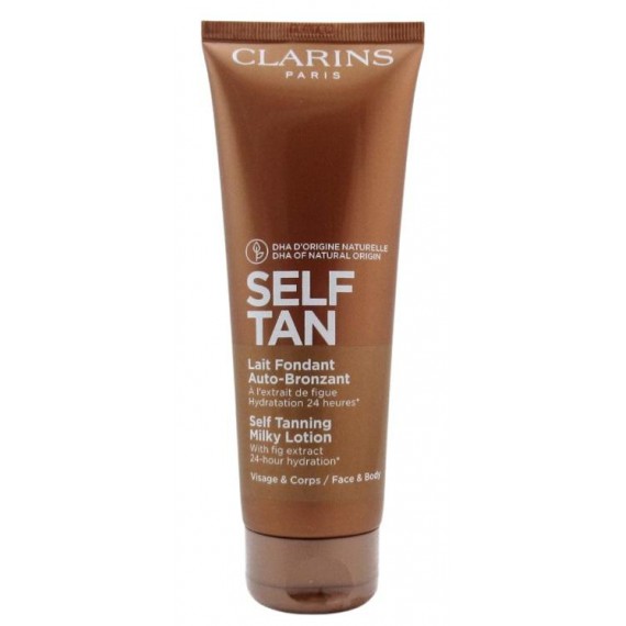 Clarins Self Tan Milky Lotion Lotiune bronzanta fara ambalaj