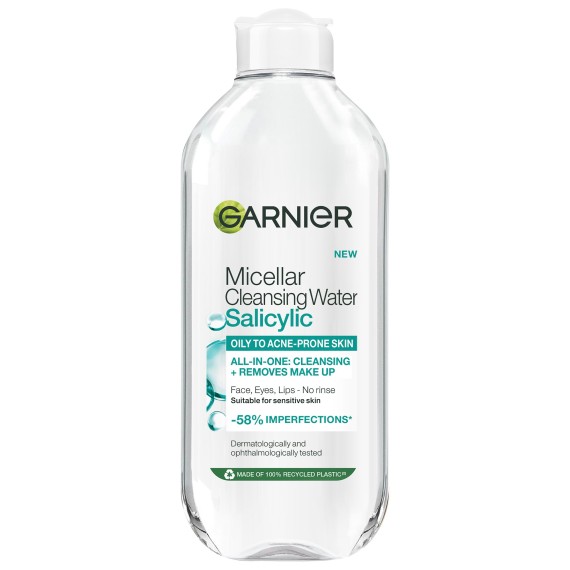 Garnier Salicylic Micellar Cleansing Water All-in-One Apă micelară demachiantă pentru față