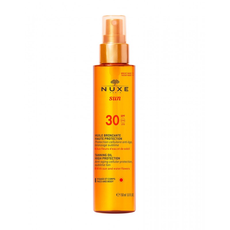 Nuxe Sun Tanning Oil SPF 30 Ulei de protecție solară