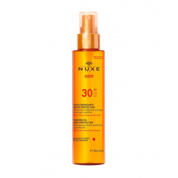 Nuxe Sun Tanning Oil SPF 30 Ulei de protecție solară