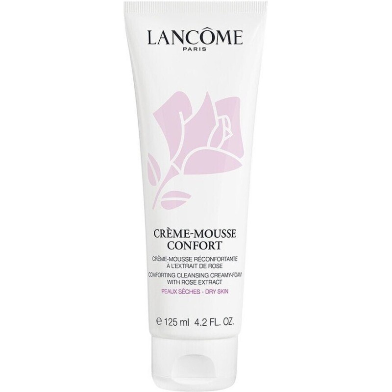 Lancоme Creme Mousse Confort Spumă de curățare pentru față, pentru piele uscată Volum 125 ml