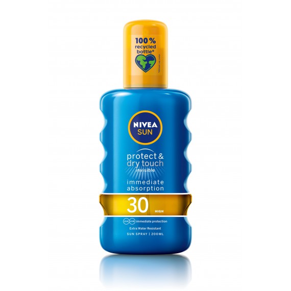 Nivea Sun Protect & Dry Touch SPF 30 Spray de protecție solară