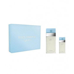 Set cadou Dolce & Gabbana albastru deschis pentru femei