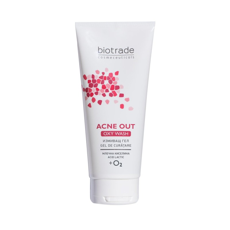 Biotrade Acne Out Oxy Wash Gel de curățare Volum 200 ml
