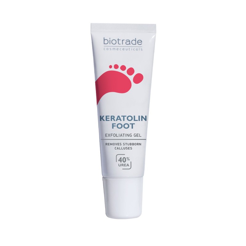 Biotrade Keratolin foot 40% Urea Gel pentru bătături persistente, piele îngroșată și unghii, cu 40% uree Volum 15 ml