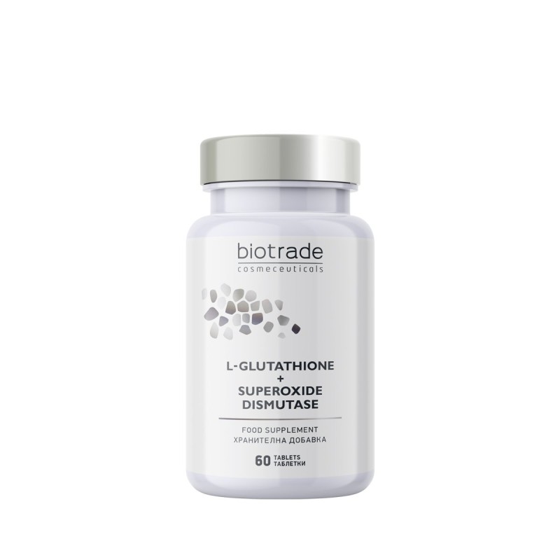 Biotrade Anti-Age Supliment alimentar cu L-glutation și superoxid dismutază